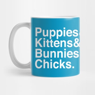 I Love Animals Mug